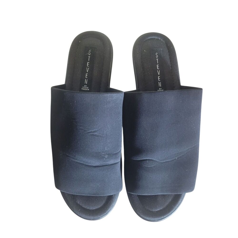 Steven By Steve Madden Y2k Platform Slides Sandal… - image 4